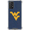 West Virginia University Basketball Galaxy A72 5G Clear Case